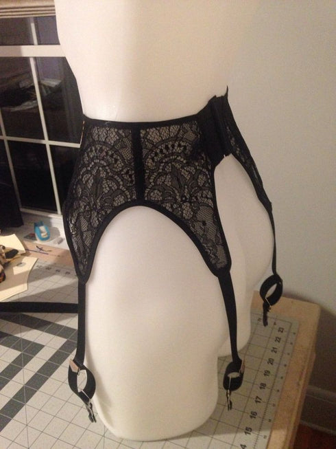 Leopard Garter Belt